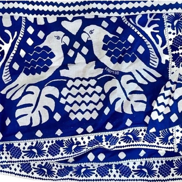 FARM Rio Jungle print wrap skirt, XS  GD1171 - Picture 3 of 8